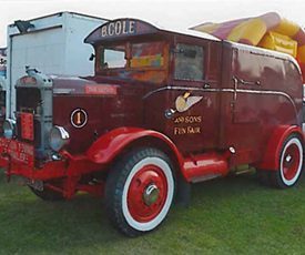 Vice President carries out Scammell Restoration