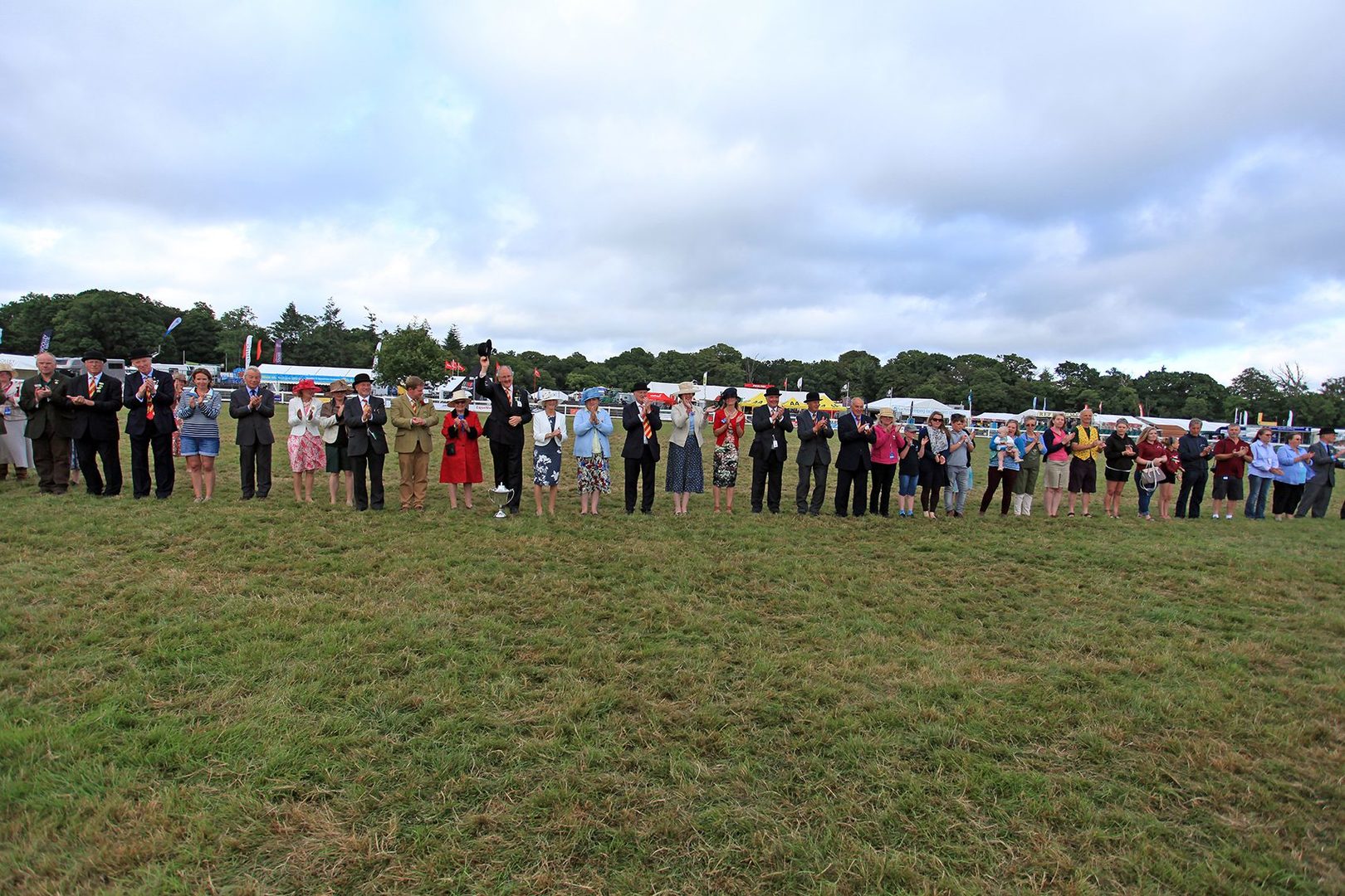 Photo of the show stewards at The New Forest Show.