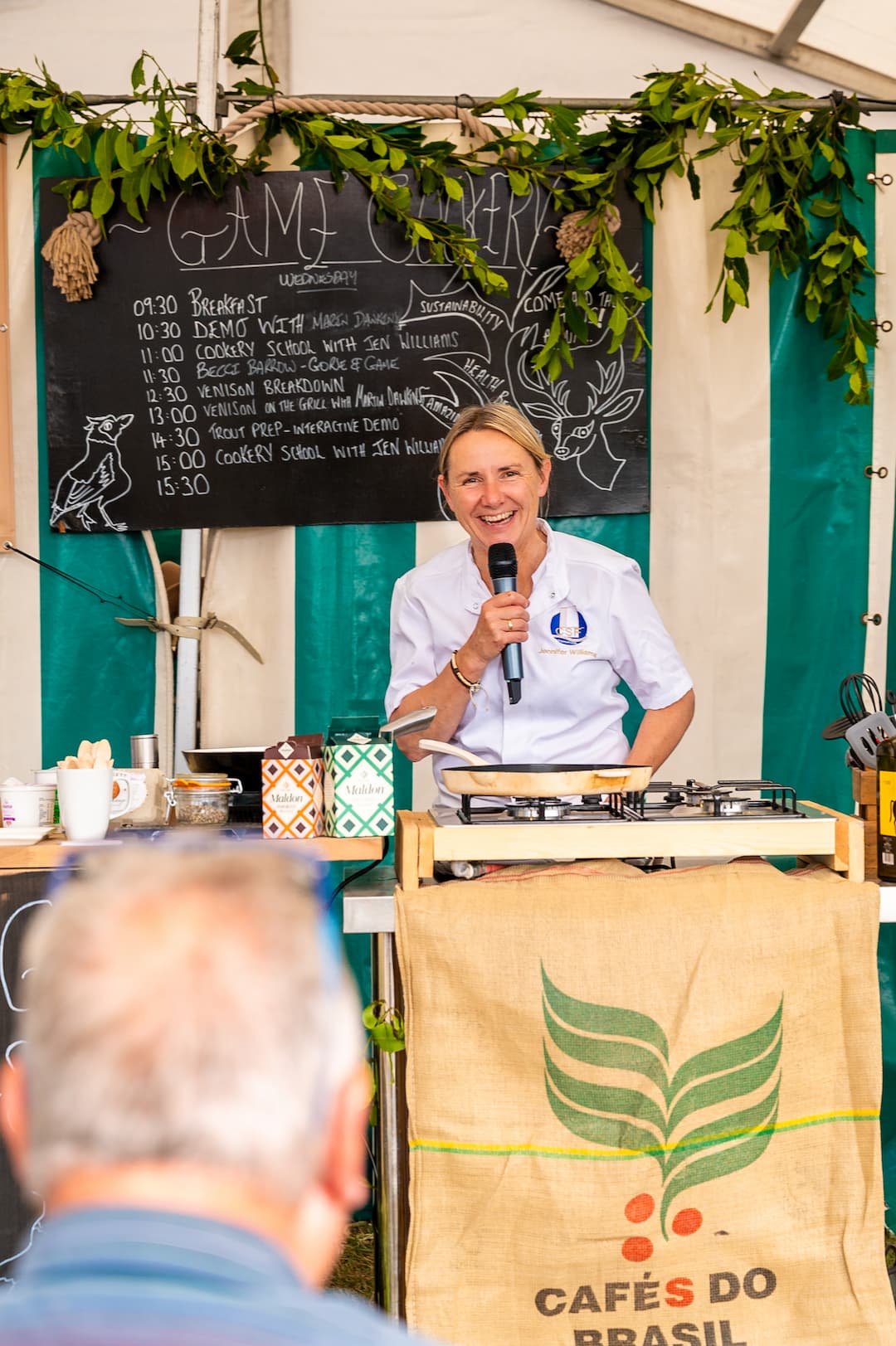 Naked Jam and the Game Cookery Theatre at the New Forest Show 2026
