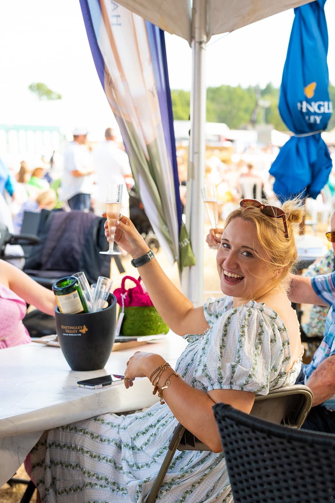 Visitors enjoying the New Forest Show