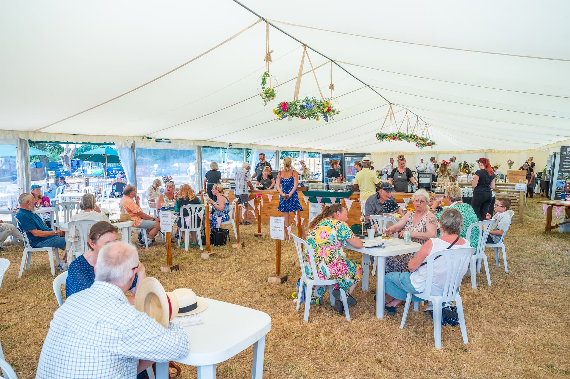 The Rhinefield Restaurant on the Members' Lawn