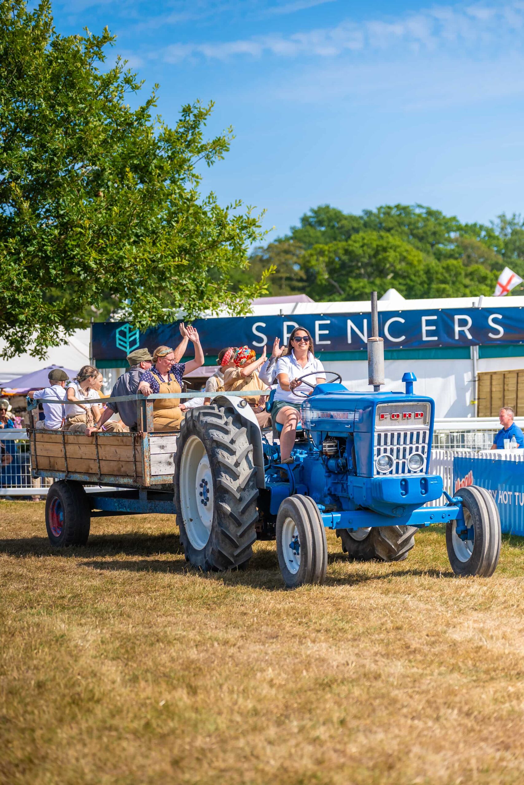 The Old Time Farming Parade in the East Ring